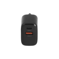 Ładowarka Movano GaN 30W USB-C PD + USB-A (black) | PartsPC.pl