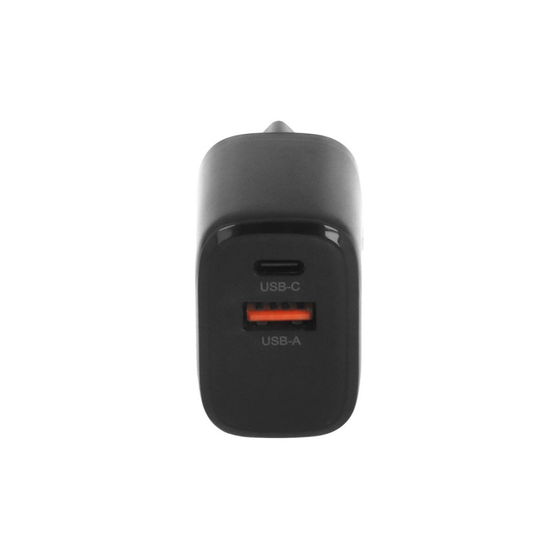 Ładowarka Movano GaN 20W USB-C PD + USB-A (black) | PartsPC.pl