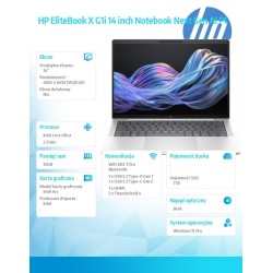 Notebook EliteBook X G1i U7 258V 1TB/32GB/W11P/14 B9ZY1ET | PartsPC.pl