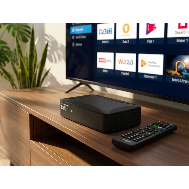 Tuner/dekoder cyfrowy DVB-T2 H.265/HEVC | PartsPC.pl