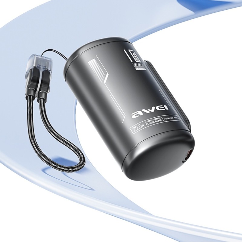 Powerbank 10000mAh 22,5W WP-117 2xUSB-C | PartsPC.pl