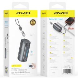 Powerbank 10000mAh 22,5W WP-117 2xUSB-C | PartsPC.pl