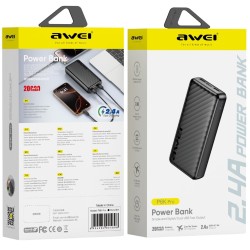 Powerbank 20000mAh P6K Pro 2xUSB-A/USB-C | PartsPC.pl