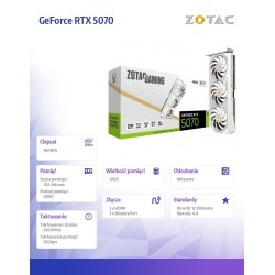 ZOTAC Karta graficzna GeForce RTX 5070 AMP 12GB GDDR7 192bit… | PartsPC.pl