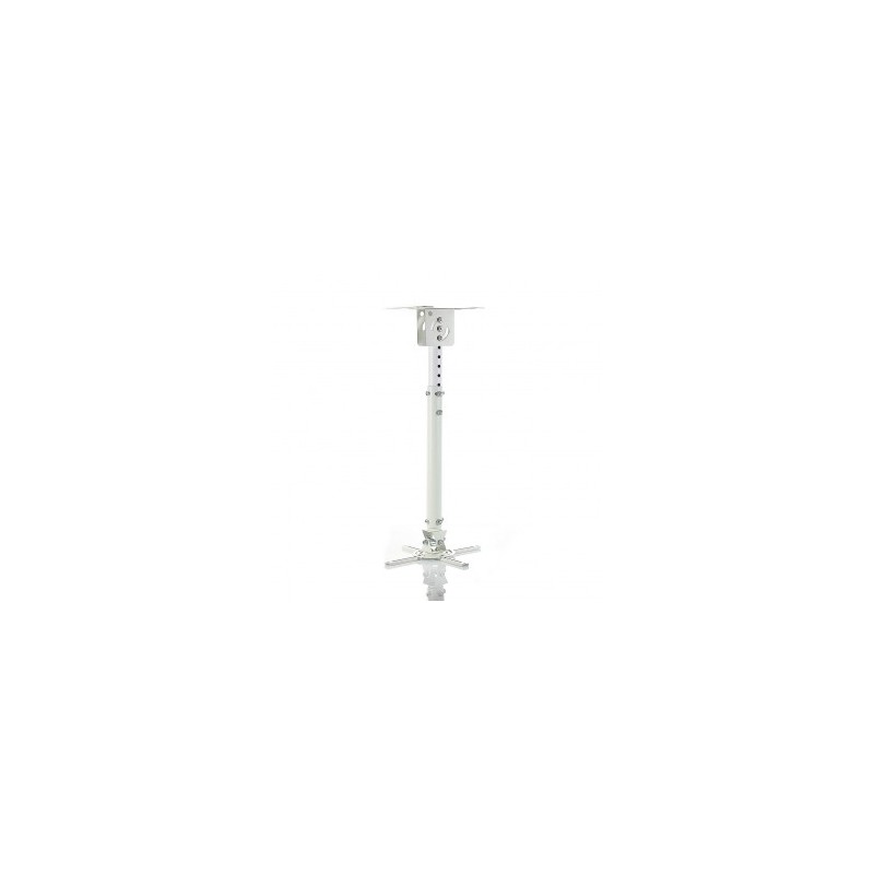 Uchwyt podwieszany 45-76cm do projektora P-107W 15KG Biały | PartsPC.pl