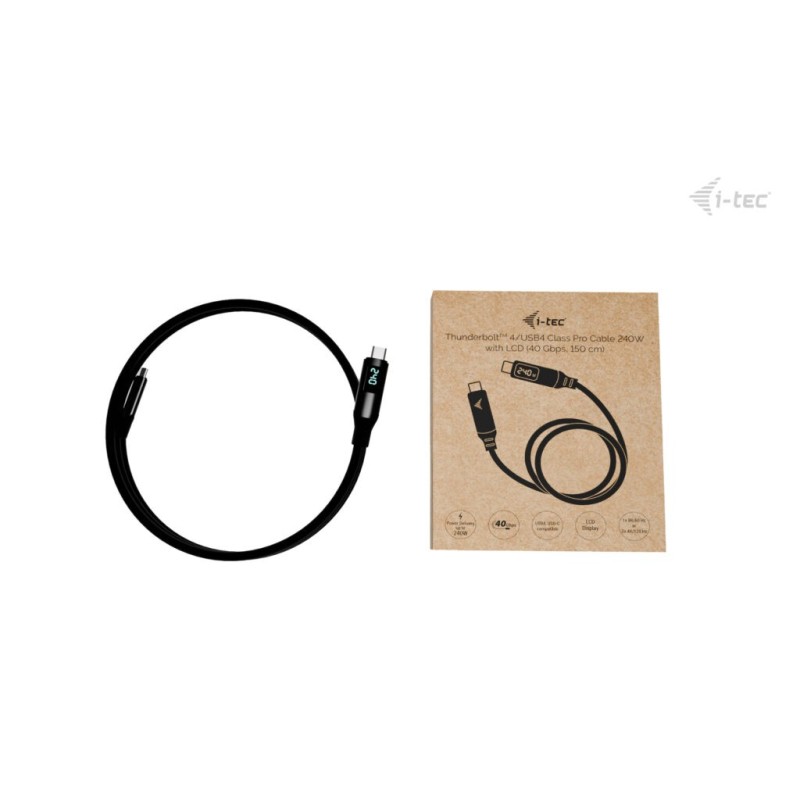 Kabel Thunderbolt 4/USB4 Class Pro Cable 240W 2x 4K/120Hz 40… | PartsPC.pl