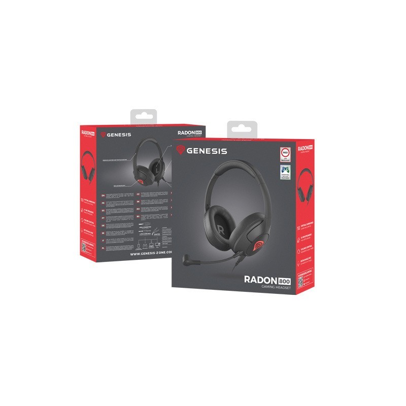 Słuchawki Genesis Radon 800 7.1 z mikrofonem podświetlenie