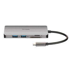D-Link DUB-M810 HUB USB-C USB 3.0 HDMI SD/mSD | PartsPC.pl