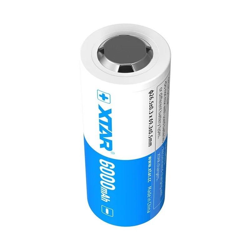 Akumulator 26650 3,6V Li-ion 6000 mAh z zabezpieczeniem