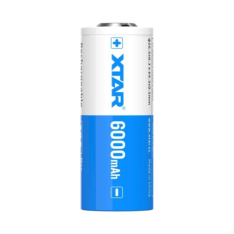 Akumulator 26650 3,6V Li-ion 6000 mAh z zabezpieczeniem