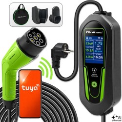 Ładowarka Qoltec do EV i hybryd Typ2 | 3.5kW | 230V | SCHUKO… | PartsPC.pl
