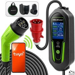 Ładowarka Qoltec do EV i hybryd Typ2 | 7kW | 230V | CEE 32A | PartsPC.pl