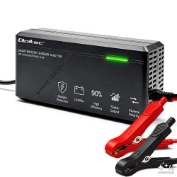 Ładowarka Qoltec do LiFePO4 12V | 10A | PF 0.9 | PartsPC.pl