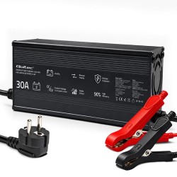 Ładowarka Qoltec do LiFePO4 12V | 30A | PF 0.9 | PartsPC.pl