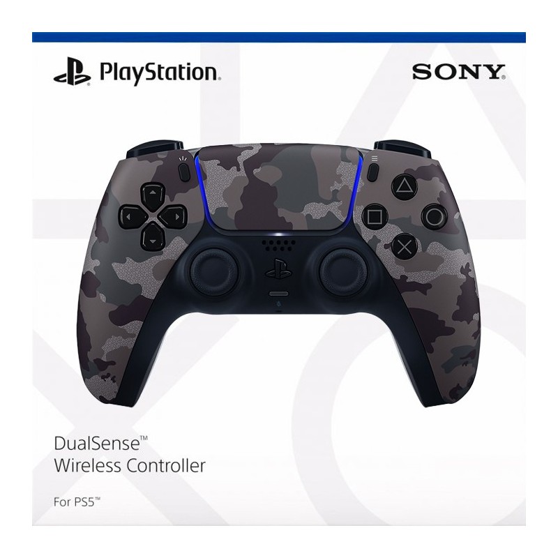 Kontroler bezprzewodowy PlayStation 5 DualSense V3 Grey Camo | PartsPC.pl