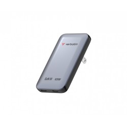 Ładowarka Essentials Slim GaN 65W 2x USB-C, US/UK/UE szara | PartsPC.pl