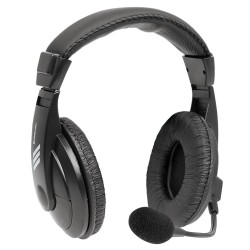 Słuchawki z mikrofonem Defender GRYPHON 750U USB czarne | PartsPC.pl