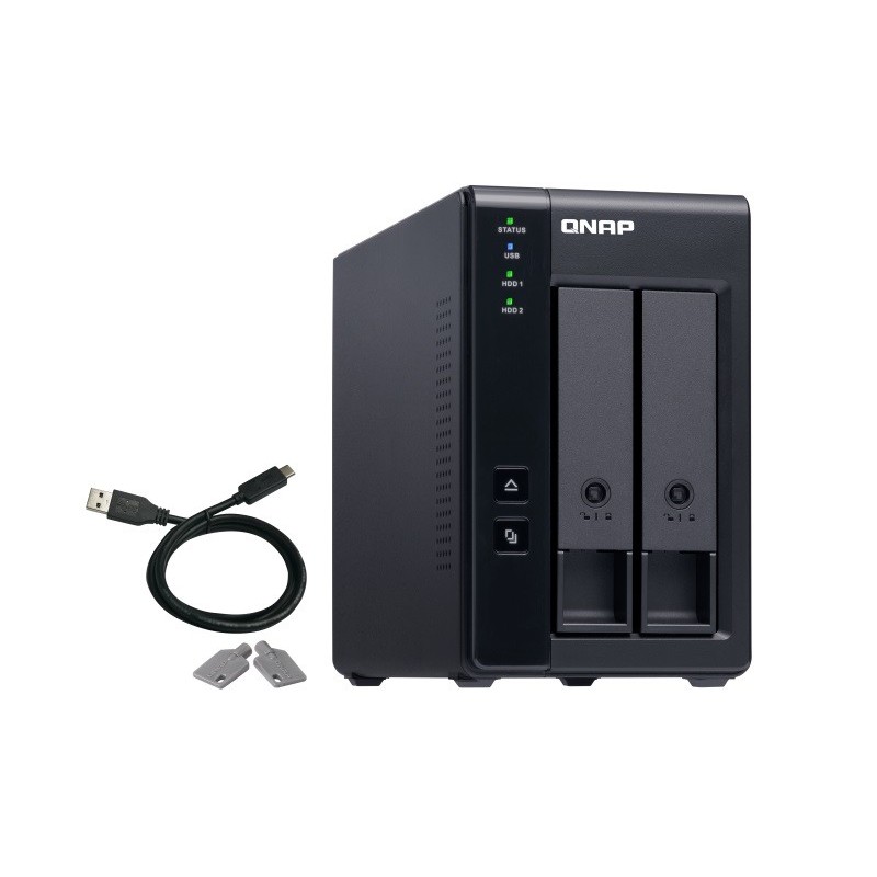2-wnękowa obudowa rozszerzająca RAID TR-002 z USB3.1 Gen.2 | PartsPC.pl