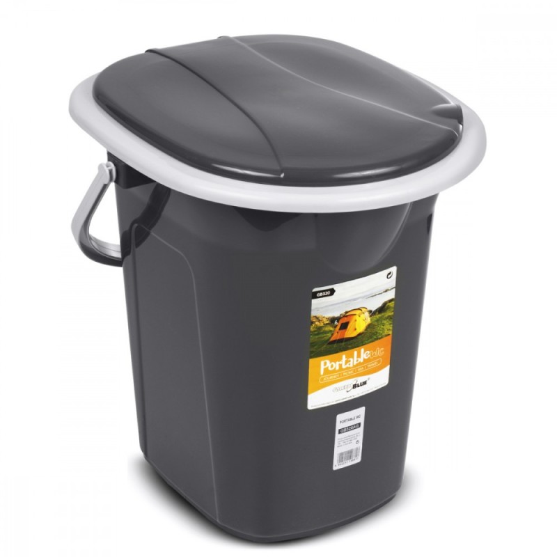 Toaleta turystyczna GB320AG Antracytowa | PartsPC.pl