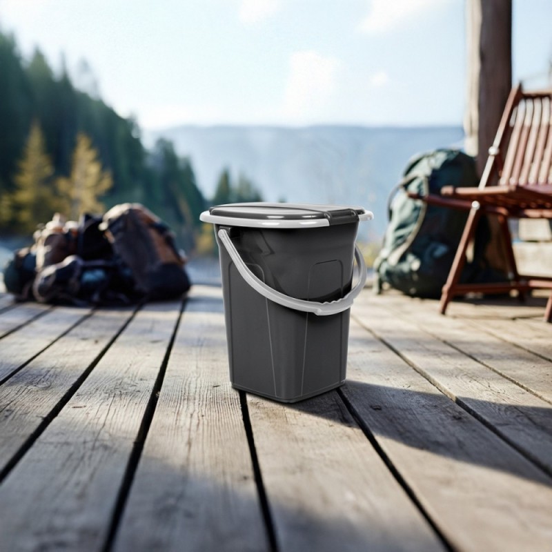 Toaleta turystyczna GB320AG Antracytowa | PartsPC.pl