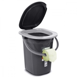 Toaleta turystyczna GB320AG Antracytowa | PartsPC.pl