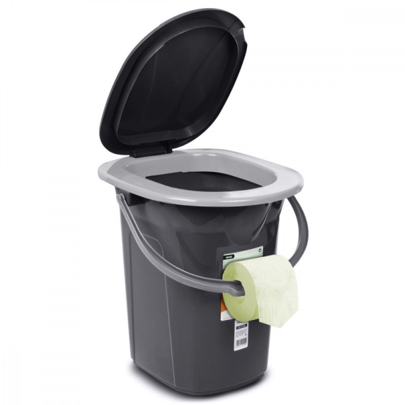 Toaleta turystyczna GB320AG Antracytowa | PartsPC.pl