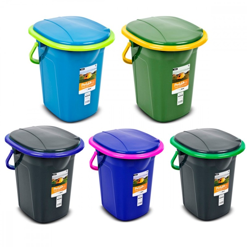 Toaleta turystyczna GB320BL morski-limonka | PartsPC.pl