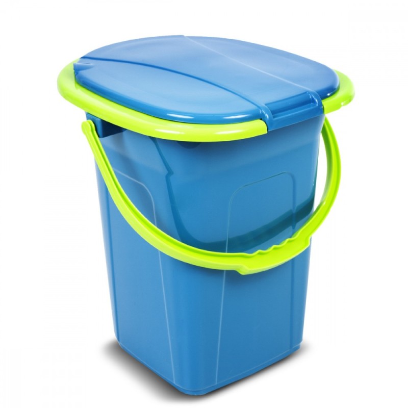 Toaleta turystyczna GB320BL morski-limonka | PartsPC.pl