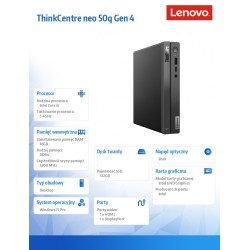 Komputer PC Lenovo ThinkCentre neo 50q G4 i5-13420H/16GB/SSD512GB/UHD/11PR