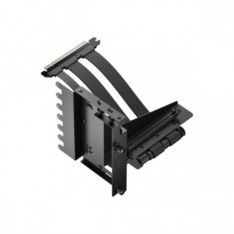 Pionowy wspornik FLEX 2 PCIe 4.0 Czarny | PartsPC.pl