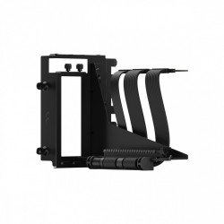 Pionowy wspornik FLEX 2 PCIe 4.0 Czarny | PartsPC.pl
