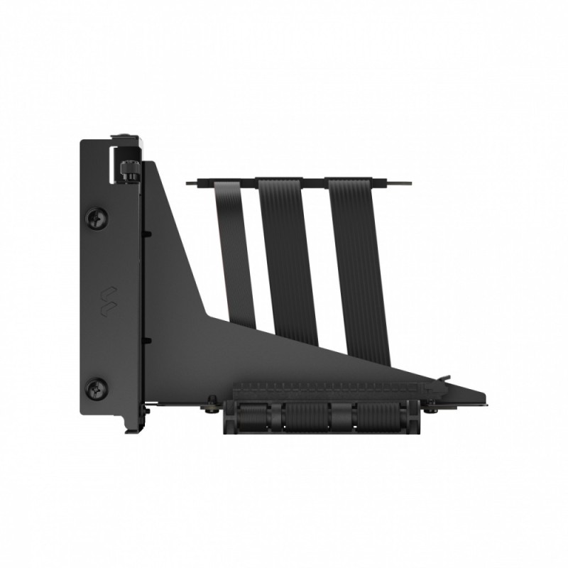 Pionowy wspornik FLEX 2 PCIe 4.0 Czarny | PartsPC.pl
