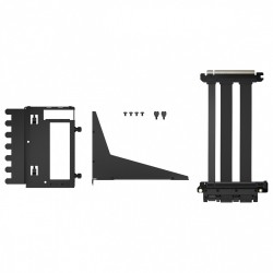 Pionowy wspornik FLEX 2 PCIe 4.0 Czarny | PartsPC.pl