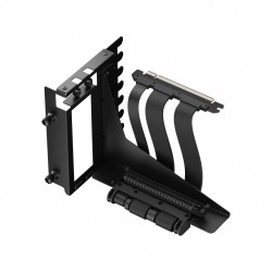 Pionowy wspornik FLEX 2 PCIe 4.0 Czarny | PartsPC.pl