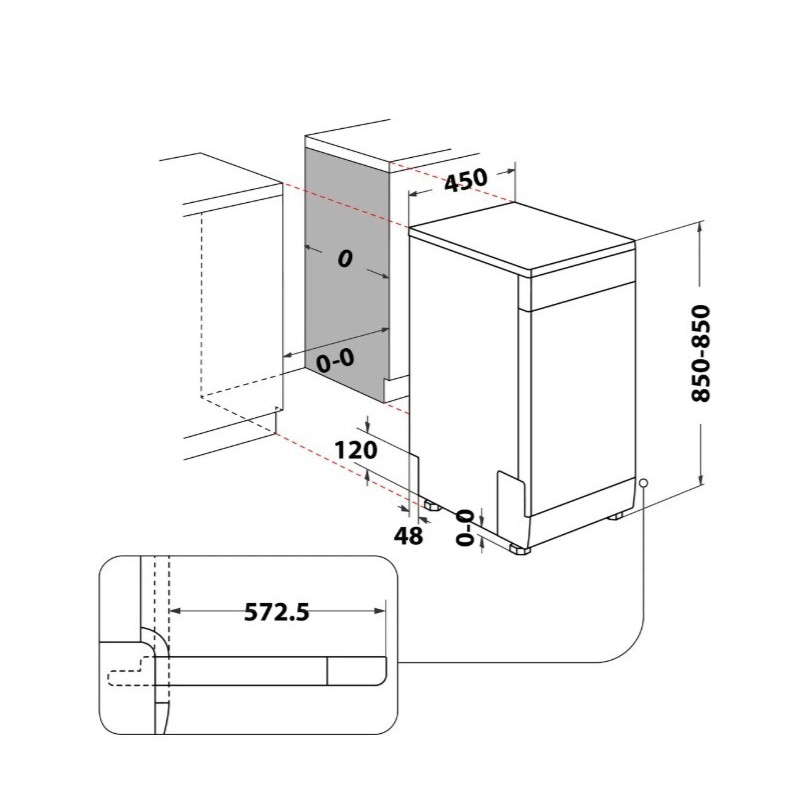 Zmywarka WSFO3O34PFX | PartsPC.pl