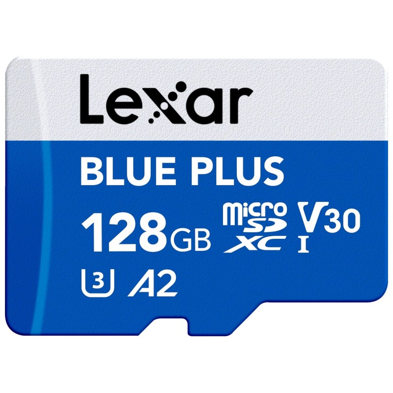 Karta pamięci microSD 128GB C10 A2 U3 V30 170MB/s Blue Plus | PartsPC.pl