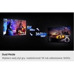 Monitor 27 cali Odyssey G80HF IPS 5120x2880 5K 16:9 2xHDMI 1… | PartsPC.pl