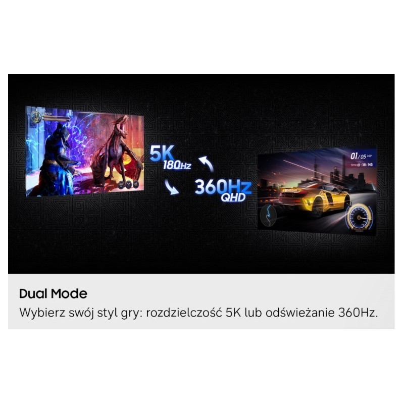 Monitor 27 cali Odyssey G80HF IPS 5120x2880 5K 16:9 2xHDMI 1… | PartsPC.pl