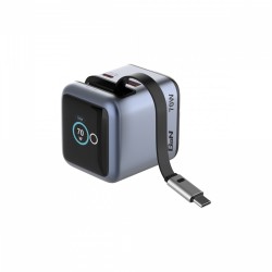 Ładowarka Smart Mini GaN 70W wysuwany kabel USB-C EU, UK, US… | PartsPC.pl