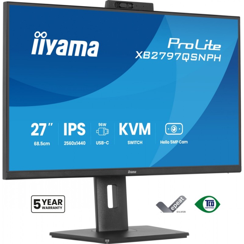 Monitor 27 cali Prolite XB2797QSNPH-B1,IPS,QHD,CAM,MIC,HDMI,… | PartsPC.pl