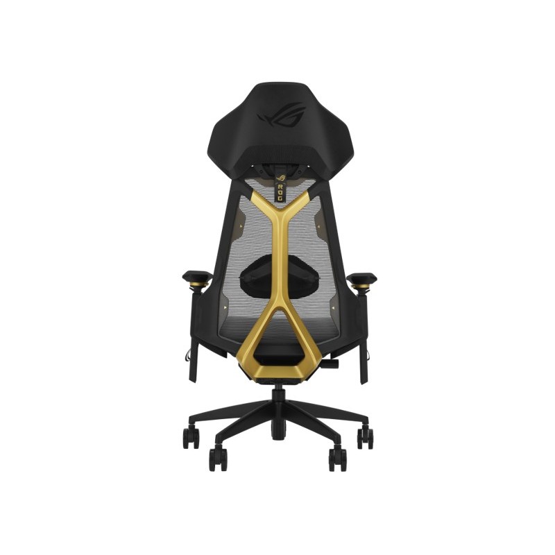 Fotel gamingowy ROG Destrier Edition 20 Czarny/Złoty | PartsPC.pl