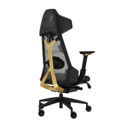 Fotel gamingowy ROG Destrier Edition 20 Czarny/Złoty | PartsPC.pl