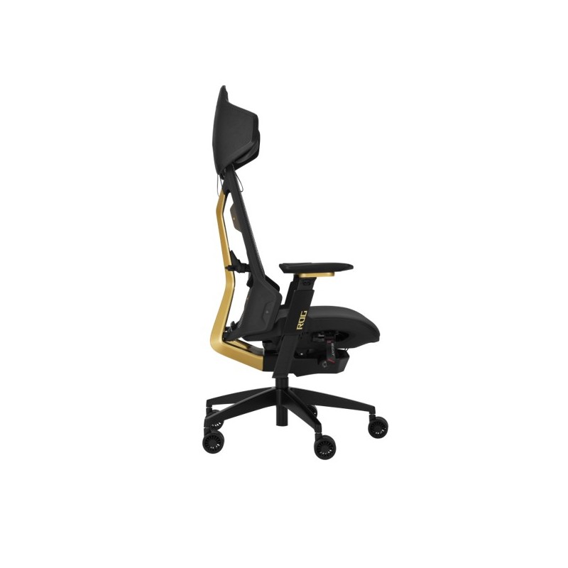 Fotel gamingowy ROG Destrier Edition 20 Czarny/Złoty | PartsPC.pl