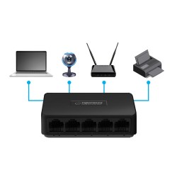 Switch 5-portowy 10/100/1000 ONYX ENS103