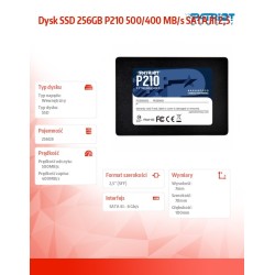 Dysk SSD 256GB P210 500/400 MB/s SATA III 2,5 | PartsPC.pl