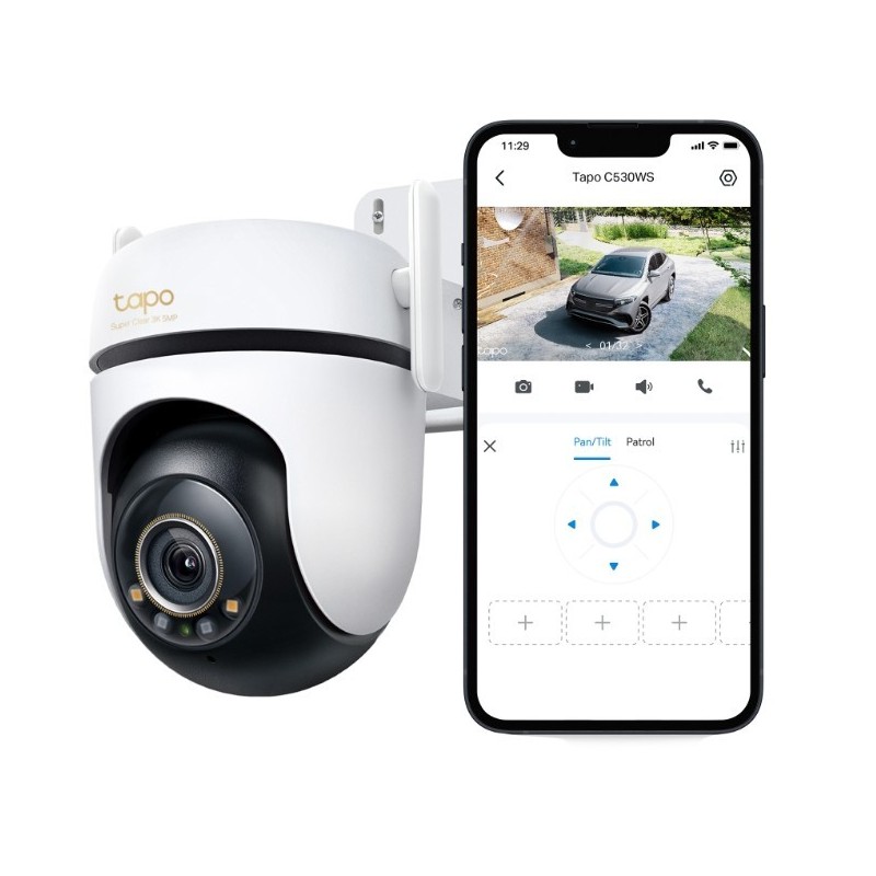 Kamera Outdoor Pan/TiltSecurity Wi-Fi Tapo C530WS 3K 5MP (28… | PartsPC.pl