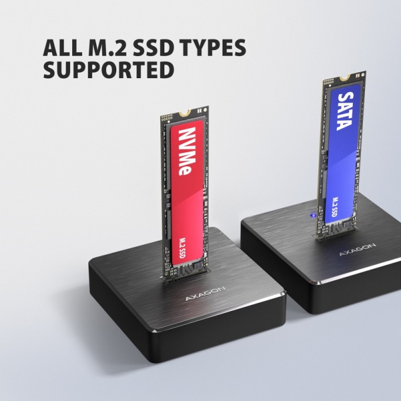 ADSA-M2C11 Stacja dokująca USB-C 3.2 Gen 2 ALU - 1 x NVMe /S… | PartsPC.pl