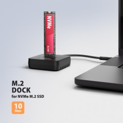 ADSA-M2C11L Stacja dokująca USB-C 3.2 Gen 2 - 1 x NVMe M.2 1… | PartsPC.pl