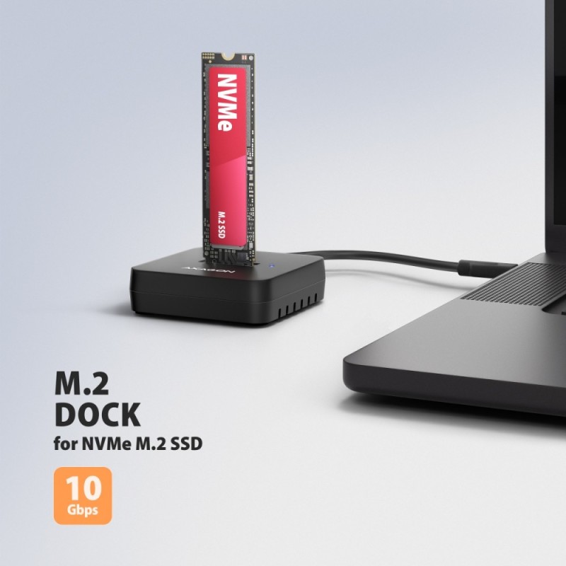 ADSA-M2C11L Stacja dokująca USB-C 3.2 Gen 2 - 1 x NVMe M.2 1… | PartsPC.pl