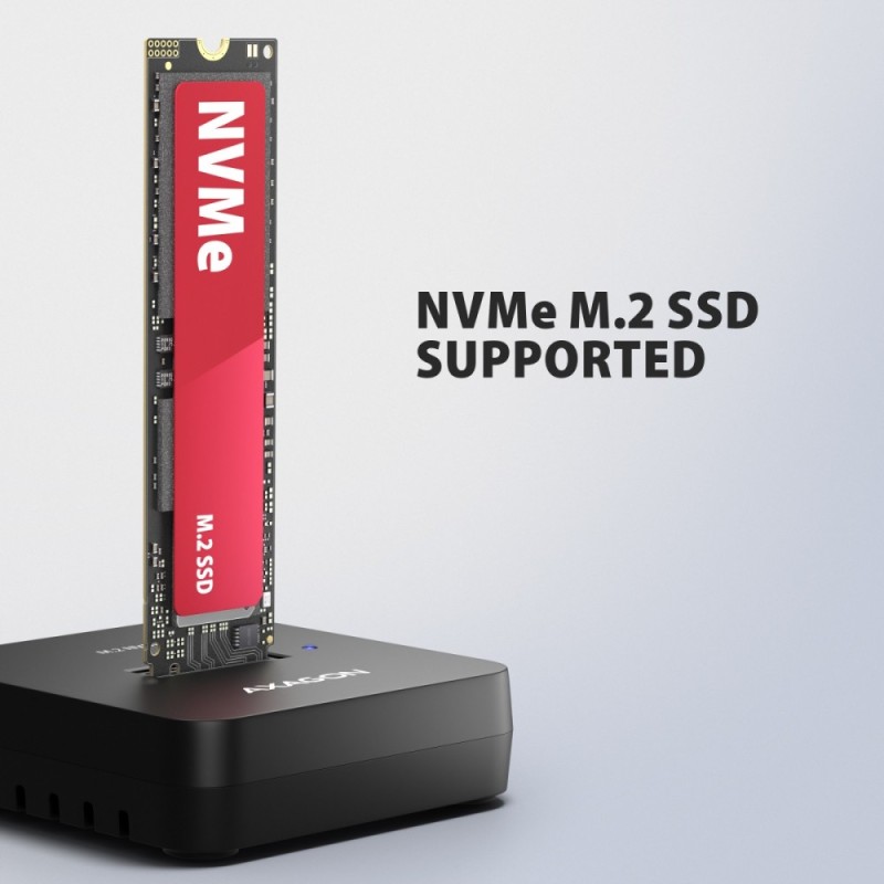 ADSA-M2C11L Stacja dokująca USB-C 3.2 Gen 2 - 1 x NVMe M.2 1… | PartsPC.pl